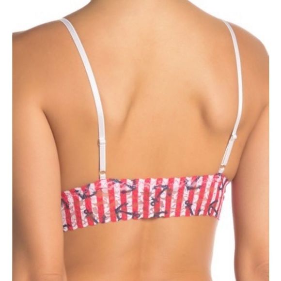 NWT Hanky Panky Anchor Stripe Lace Bralette - Picture 2 of 3